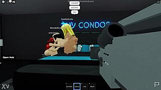 Roblox furry babes dive into wild lesbian pussy play