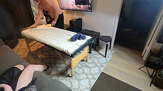 gigi breeze's throat gagging on thick cock during intense deepthroat massage choke fest