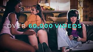 Mommys Girl - Sex Addict Milf Cherie Deville Ravages Samantha Rone Ferally!