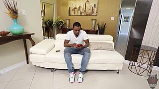 MZ Dani devours Rome Major's huge cock with wet slurping passion