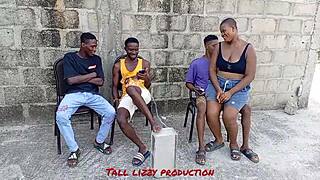 i sneaked out for quickie fuck with boyfriend and his friends