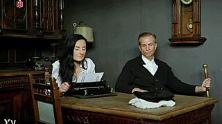 judith's humiliating maid spanking ordeal unfolds