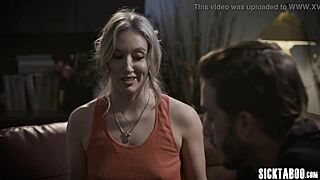 Dude with big cock uses sexy babe Riley Reyes and pounds her tight pussy