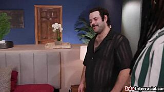 bbc pounds asian beauty's wet pussy while she moans for more interracial action