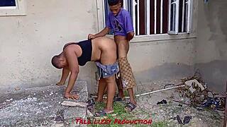 i sneaked out for quickie fuck with boyfriend and his friends