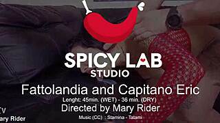 hey fattolandia dives into wild ass pussy play with glass twist