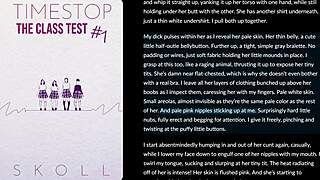 timestop classroom face fucking frenzy erupts