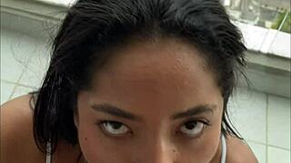 Watch Me Devour His Cock with Deep Throat Slurps Before I Go - Amateur Heat!