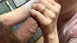 best blowjob ever face cum lick clean intense