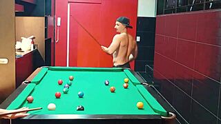 hot travesti bends for buff soccer player's big cock pov