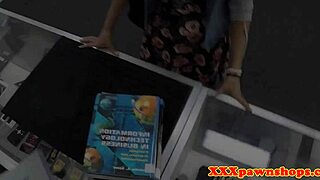 Spex Beauty Boldly Rides Pawnbroker's Massive Cock Hard