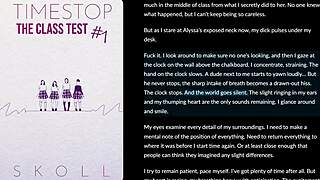 timestop classroom face fucking frenzy erupts