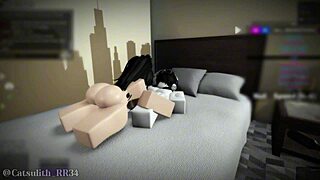 Another wild pussy licking and monster cock pounding session with hot follower