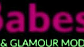 hey mia manarote, watch you fuck that glass dildo so deep