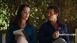 Robby Apples fucks Evelyn Claire rough outdoor hardcore spark