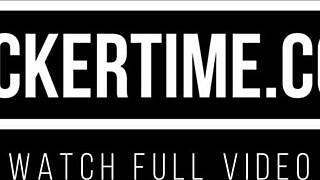 Adrianna Jade Caught Moaning Leads to Intense Bedroom Fingering and Licking Session