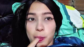 MARIDO FUCKS WIFE RAW IN HOTEL ROOM WITH SPANKING AND SEE-THROUGH TOYS!