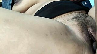 horny housewife slammed rough on desk by monster cock creampie