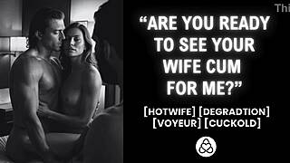 hey watch this desperate wife get fucked hard by big cock in front of her husband