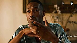 olive glass bends over for isiah maxwell's huge black cock pounding