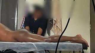 guy relaxes at the spa enjoying a teasing handjob leading to happy ending bliss