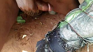 cumshot pounding handsome prostitute's spreading vagina with toys in voyeur anal creampie