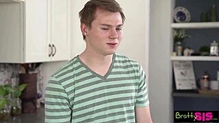 blonde teen tight pussy sucked ridden taboo creampie