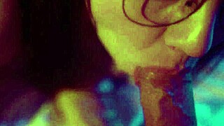 Dominant guy pisses on his dirty slut then delivers rough ass-to-mouth pounding