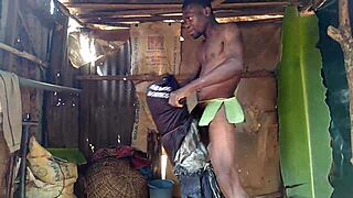 cumshot pounding handsome prostitute's spreading vagina with toys in voyeur anal creampie