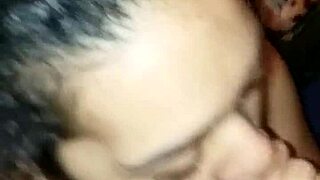 sloppy deepthroat latina babe sucks wet cock hard