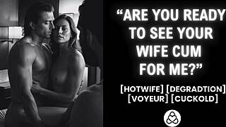 hey watch this desperate wife get fucked hard by big cock in front of her husband