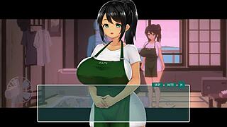 summer hentai babe begs for titty fuck doggystyle gameplay