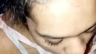 sloppy deepthroat latina babe sucks wet cock hard