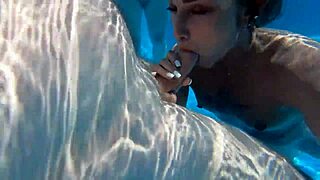 dripping wet shaved pussy milf joins pool orgy for bareback big cock creampie gangbang