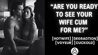 hey watch this desperate wife get fucked hard by big cock in front of her husband