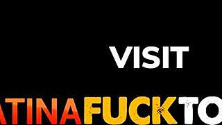 latina slut deepthroats huge cock rough fucks motel tight pussy