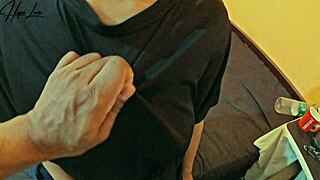 Neighbor's wife takes huge cock while hubby away