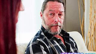 Teen Pornstar Hires Guy for Big Cock Titty Fuck Deepthroat Oral Fixation Reality