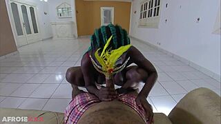 damn, feel my huge tits bounce riding your thick black cock hard!