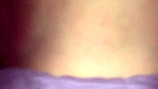 milf in erotic lingerie enjoys solo toy play close up