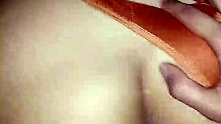 Roommate begs for first creampie in tight pussy ride