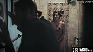 Naughty Latina craves passionate fuck with big mature cock