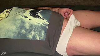 oh fuck i'm pissing everywhere on her jaws with my tiny cock spraying