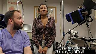 Miss marss pussy flooded in backstage cum blasting face fuck