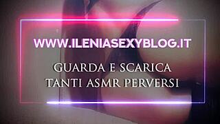 Two Hungry Cocks Pound and Cover Italian Slut in ASMR Dialogues!