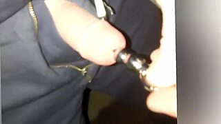 Sounding penis urethra stretch 14mm steel 13mm plug huge insertion