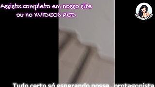 hung stud surprises busty wife for bed pounding session