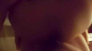 Thai lesbian's tight pussy craves monster cock pounding