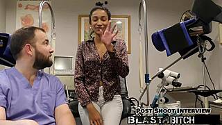 Miss marss pussy flooded in backstage cum blasting face fuck