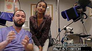 Miss marss pussy flooded in backstage cum blasting face fuck